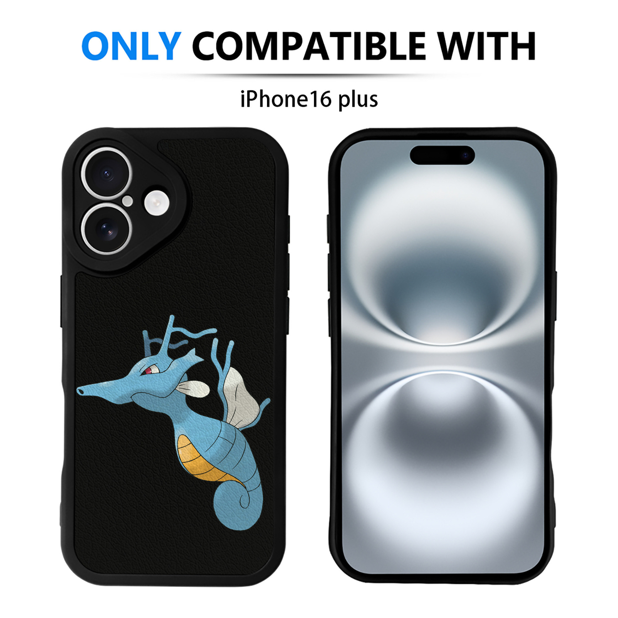 （画像用） ポケットモンスター Pokémon 【iPhone 16シリーズ対応】シリコンスマホケース（レザー調） 材質：シリコン